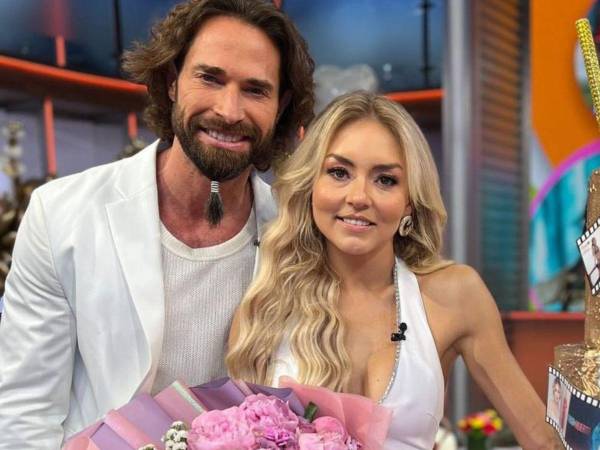 Los actores Angelique Boyer y Sebastián Rulli.