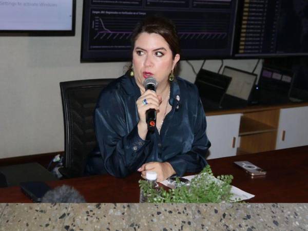 Cossette López, consejera presidenta del Consejo Nacional Electoral (CNE).