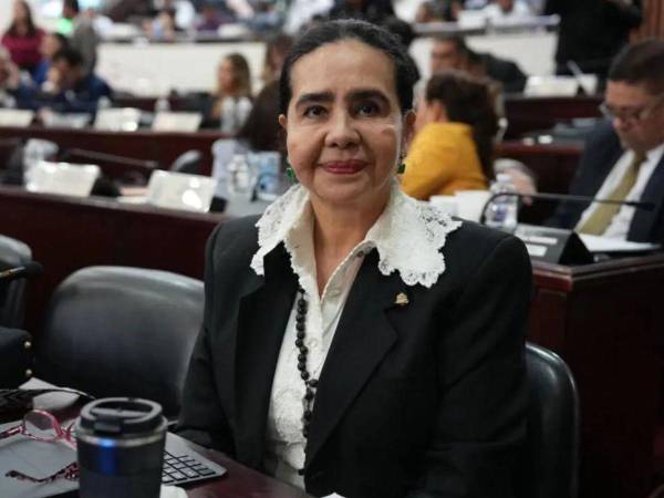 La diputada liberal Luz Ernestina Mejía.