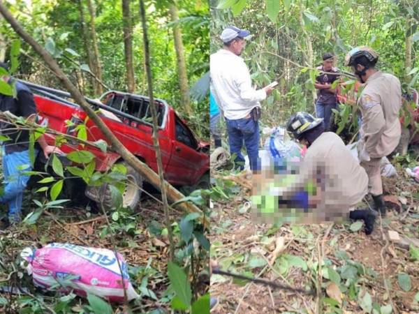 Fatal accidente en Yoro deja dos mujeres muertas y cinco heridos.