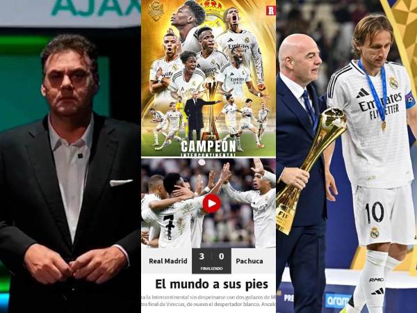 El Real Madrid se corona campeón de la Copa Intercontinental tras vencer por 3-0 al Pachuca en la final. Esto dicen los medios internacionales del título.