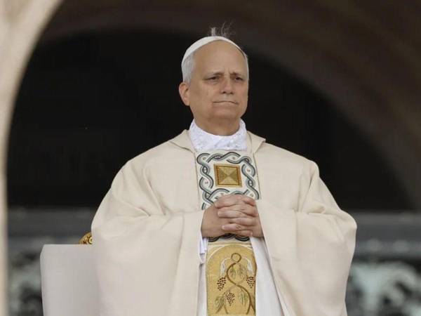 El papa<b> </b>León XIV en una fotografía de archivo.