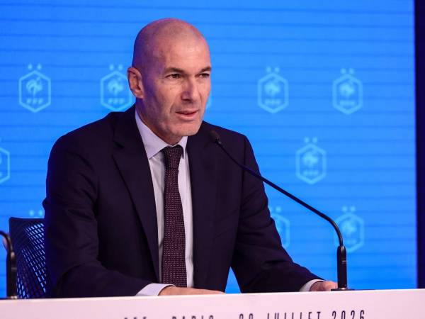 Zidane tiene el reto de llevar a lo más alto a Francia tras quedarse en las semifinales en el reciente mundial 2026. FOTO EFE.