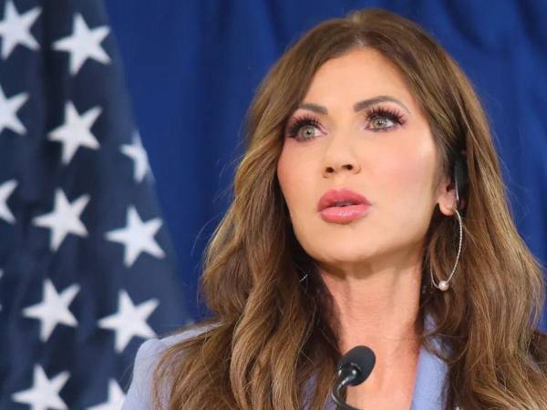 La secretaria de Seguridad Nacional de Estados Unidos, Kristi Noem.