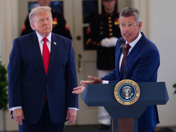 Fotografía del presidente de EE.UU., Donald Trump.