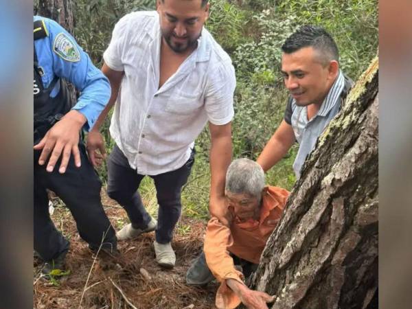 El hombre permaneció varios días en una zona boscosa, sin acceso a agua ni alimentos.