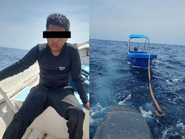 Tras horas de angustia, encuentran con vida a menor desaparecido en Útila.