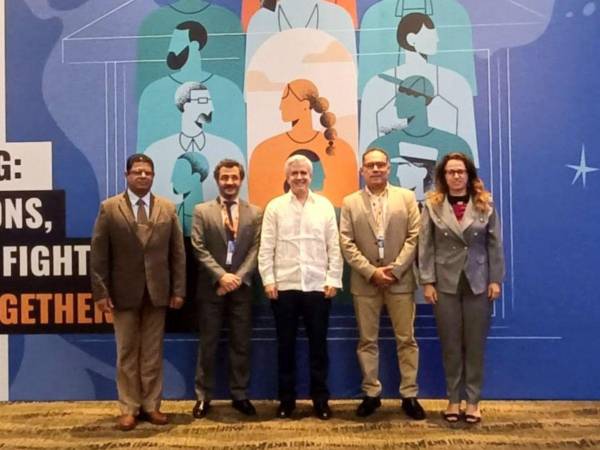 Representantes del Plan Nacional Estratégico Interinstitucional para la Lucha contra el Ciberdelito.