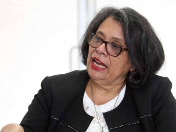 La exrectora de la Universidad Nacional de Honduras (UNAH) Julieta Castellanos.