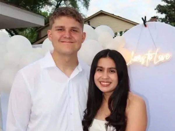 Annie Ramos, de 22 años, fue detenida por ICE en Fort Polk, Luisiana, justo cuando iba a mudarse con su esposo militar.