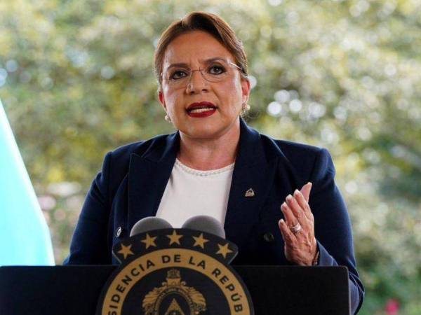 La presidenta de Honduras, Xiomara Castro.