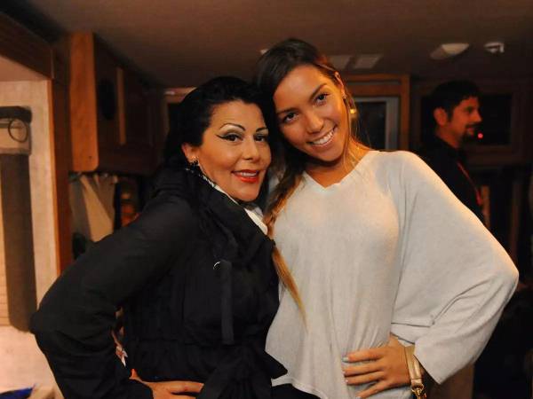 Alejandra Guzmán y su hija Frida Sofía.