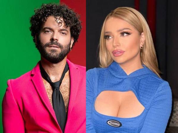 Los exesposos Adrián Di Monte y Sandra Itzel.