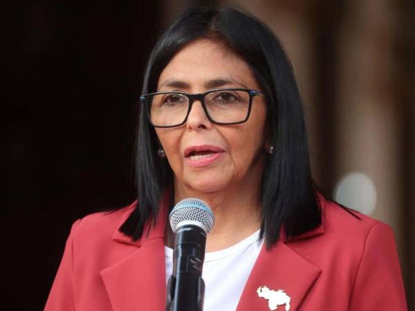 La presidenta encargada de Venezuela, Delcy Rodríguez.