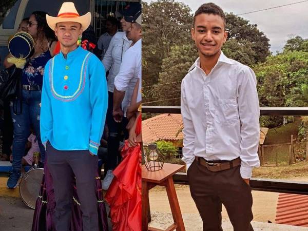 Fotos en vida de Maycol Jafet Estrada Urbina, el joven asesinado la madrugada de este miércoles 25 de diciembre en Yorito.