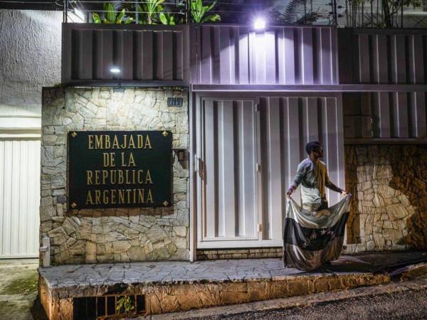Embajada de Argentina en Caracas.