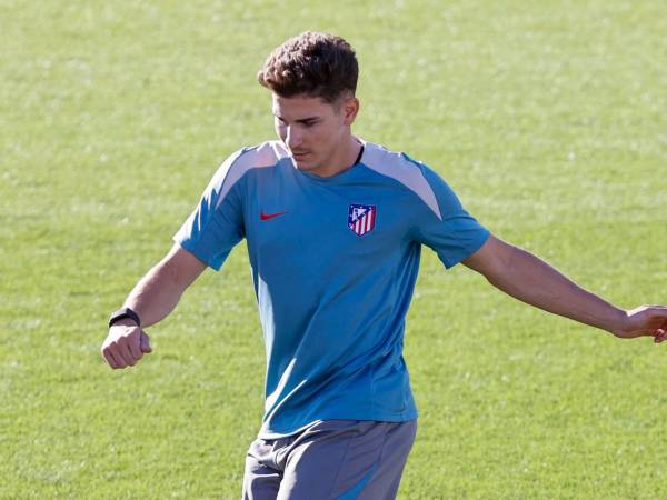 Julián Álvarez ha comenzado su preparación de cara a la próxima temporada. FOTO EFE.