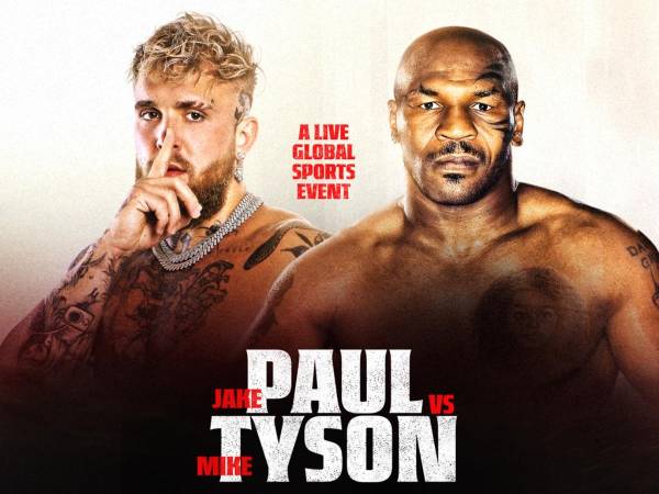 El combate entre Jake Paul y Mike Tyson está pactado para este sábado