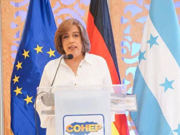 Anabel Gallardo, presidenta del Consejo Hondureño de la Empresa Privada (Cohep).