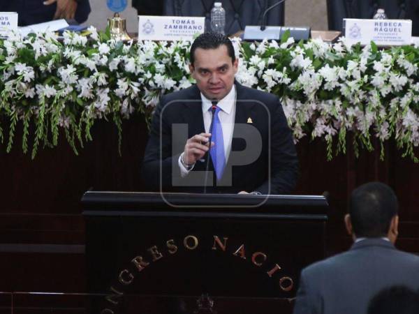 Tomás Zambrano, presidente del Congreso Nacional.