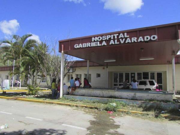 Hospital Gabriela Alvarado, en Danlí, departamento de El Paraíso.