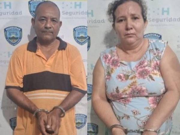 Rolando Romero Raudales, padre acusado de agredir sexualmente a su hija menor de edad, y Karla Patricia Espinoza Turcios, señalada por suponerla responsable del delito de omisión de los deberes.