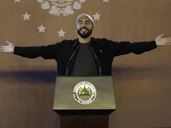 Presidente de El Salvador, Nayib Bukele.