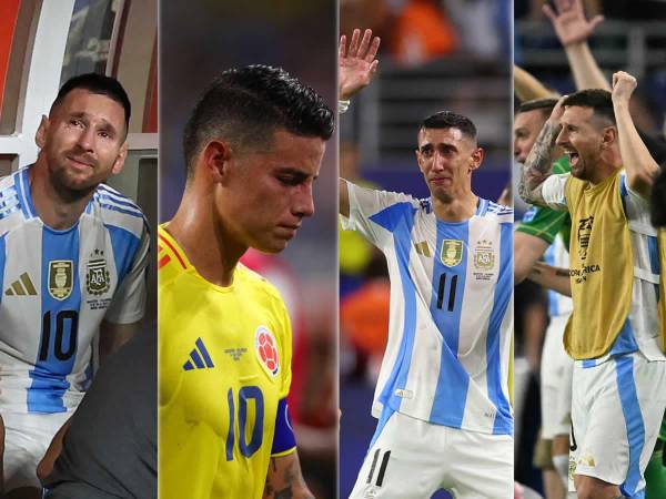 Las mejores imágenes de la final de la Copa América 2024 entre Argentina y Colombia con triunfo albiceleste (1-0) en Miami, donde Messi pasó del llanto desconsolado a la euforia.