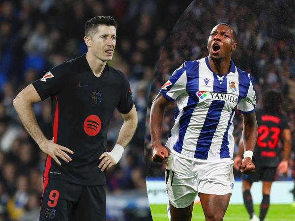 Sheraldo Becker amargó a Robert Lewandowski y el FC Barcelona.