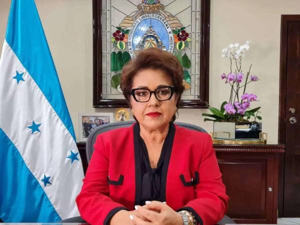 Rebeca Ráquel Obando, presidenta de la Corte Suprema de Justicia (CSJ).