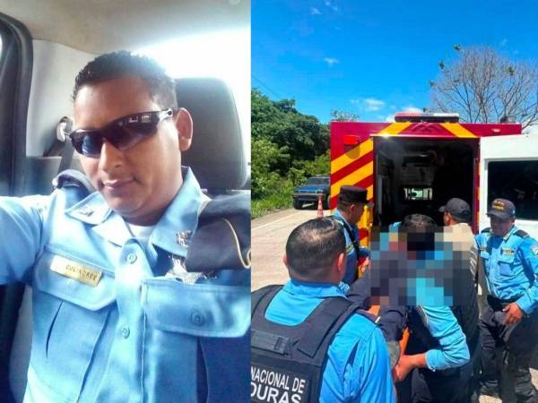Enfrentamiento entre policías y presuntos criminales deja un agente muerto en Olancho.