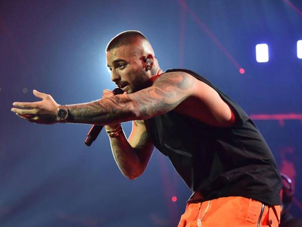 El cantante reguetonero Maluma.