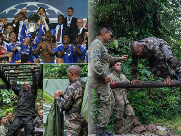 Un exfutbolista del Chelsea, ganador de la Champions League y que disputó la final de un Mundial, tiene una nueva faceta en su vida la unirse al ejercito de su país.