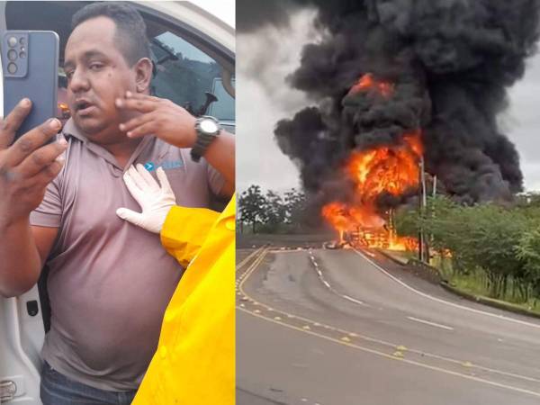 Como un verdadero milagro ha sido catalogado el hecho de que el conductor de una cisterna de combustible se salvara de morir en la Cuesta de la Virgen.