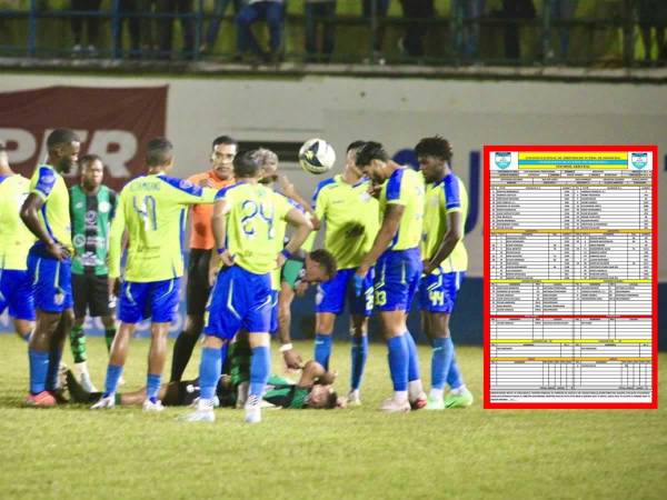 El árbitro Jefferson Escobar fue amenazado de muerte en el partido Juticalpa FC vs Olancho FC.