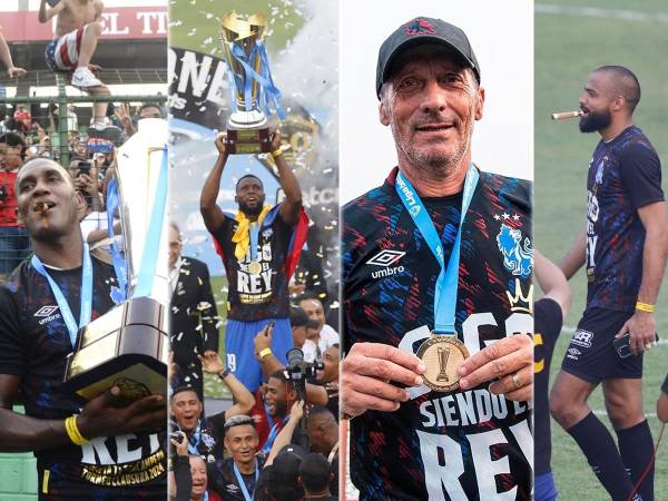 Las imágenes de la celebración del Olimpia tras coronarse tetracampeón de la Liga Nacional y lograr su Copa 38, en el estadio Yankel Rosenthal del Marathón.