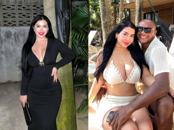 Ana María Rojas, la exuberante novia del delantero ecuatoriano Juan Anangonó, del Marathón, causó sensación con sus últimas fotos en bikini disfrutando de las hermosas playas de Honduras.