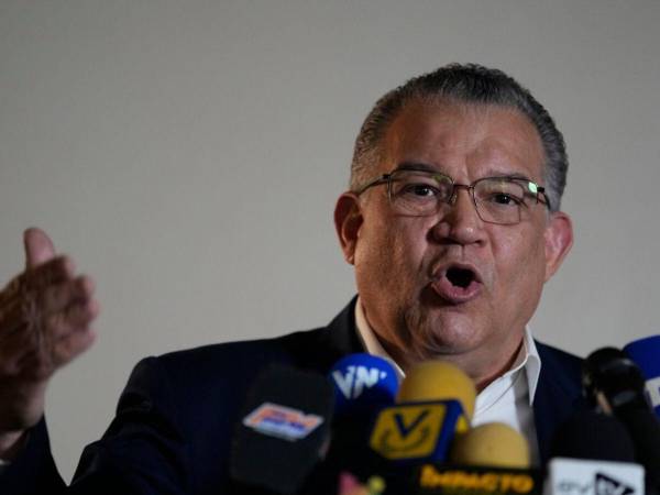 El candidato opositor de Venezuela Enrique Márquez.