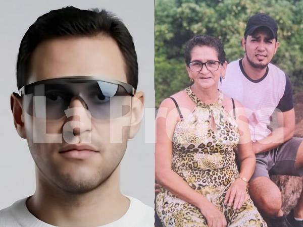 La DPI dio a conocer este retrato de la persona (foto izquierda) que habría atacado y ultimado a Favio Ismael Sarmiento Padilla y a su madre Isidora Padilla Cardona.