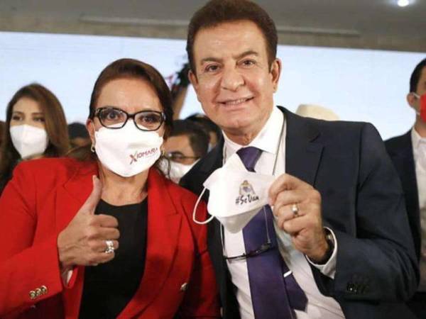 Salvador Nasralla y Xiomara Castro fueron aliados políticos.