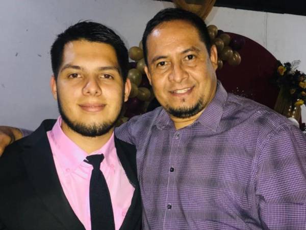 Neptalí Rosa lamentó la trágica muerte de su hijo, Cristopher Saneth Rosa Castellanos, el hondureño asesinado el pasado 9 de noviembre en Carolina del Norte, Estados Unidos.