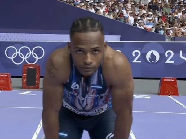 Melique García debutó en unos Juegos Olímpicos.