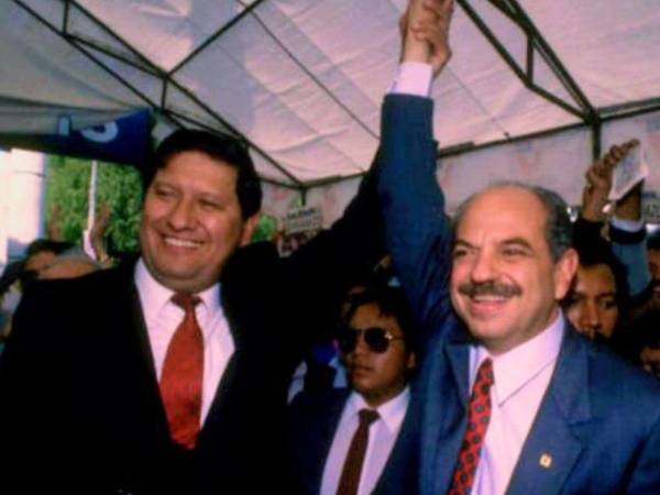 Fotografía en vida del exvicepresidente de Guatemala, Gustavo Espina