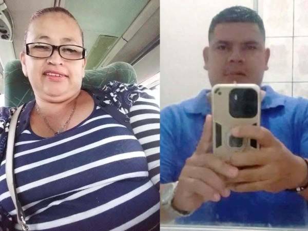 Foto en vida de las dos víctimas mortales durante el asalto al bus.