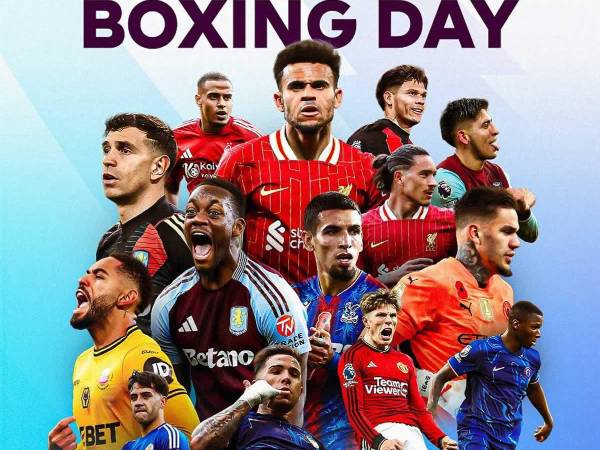 El ‘Boxing Day’ de la Premier League se celebra este jueves 26 de diciembre con ocho partidos.