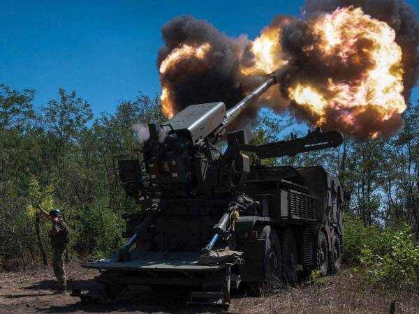 Las fuerzas ucranianas durante combates en Zaporiyia el pasado jueves.