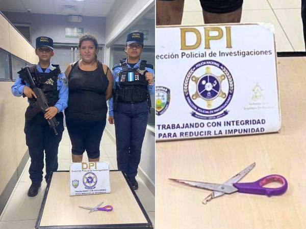 Una mujer de 32 años ha sido detenida en la colonia Nueva Comayagua, Comayagua, por agentes de la Dirección Policial de Investigaciones (DPI) de la Policía Nacional, en cumplimiento de una orden de captura emitida por el delito de parricidio.