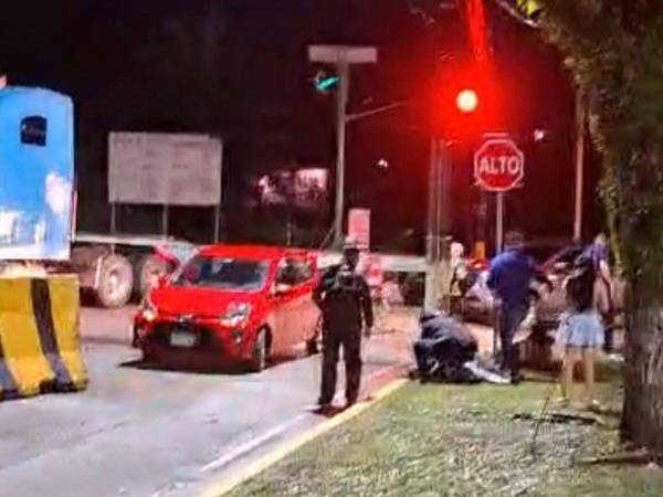 Video: momento exacto del accidente en el que mujer pierde su pierna