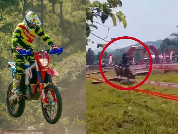 Video: captan el fatal accidente en moto del hijo de Tuki Bendaña