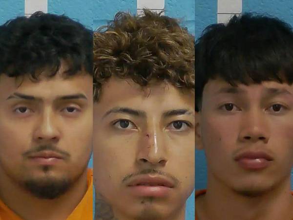 Jose Israel Paiz Godoy, de Guatemala; Iván Jared Lagos Espinoza, de Honduras, y Rubel Rafael Rodríguez Lista, de Venezuela.
